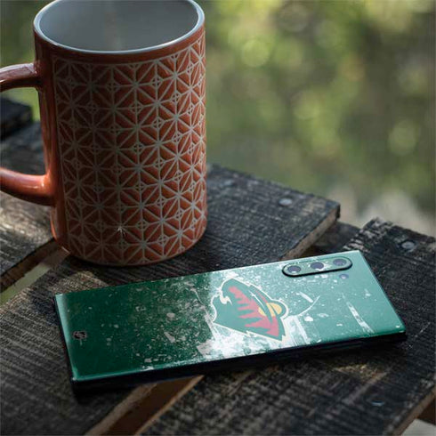 NHL Minnesota Wild Frozen Galaxy Note 10 Skin